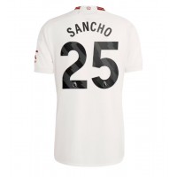 Moški Nogometni dresi Manchester United Jadon Sancho #25 Tretji 2023-24 Kratek Rokav